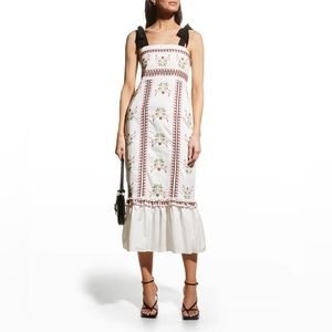 Lug Von Siga Greta Embroidered Dress, Sz 40, Sz M/L